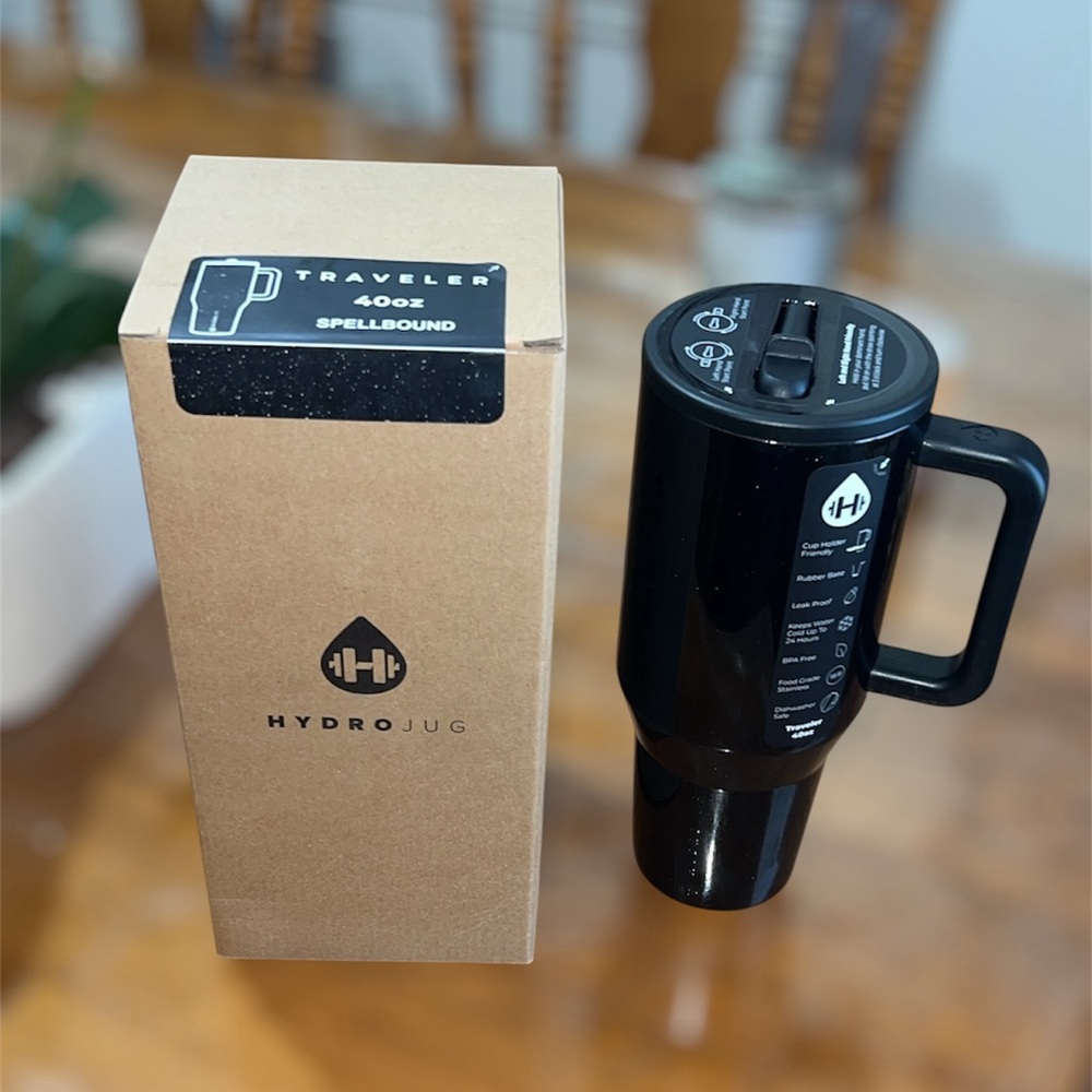 NWT! HydroJug 40oz Traveler in Spellbound 🕷️🕸️ - Picture 4 of 4